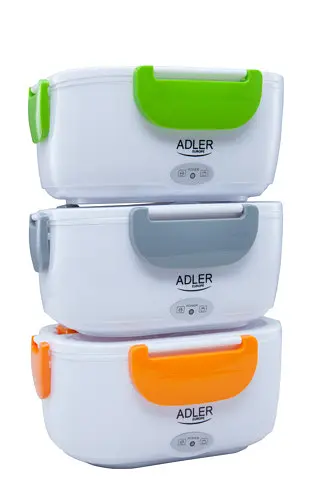 Ланч-бокс з підігрівом Adler AD 4474 grey 1,1 л - фото 4