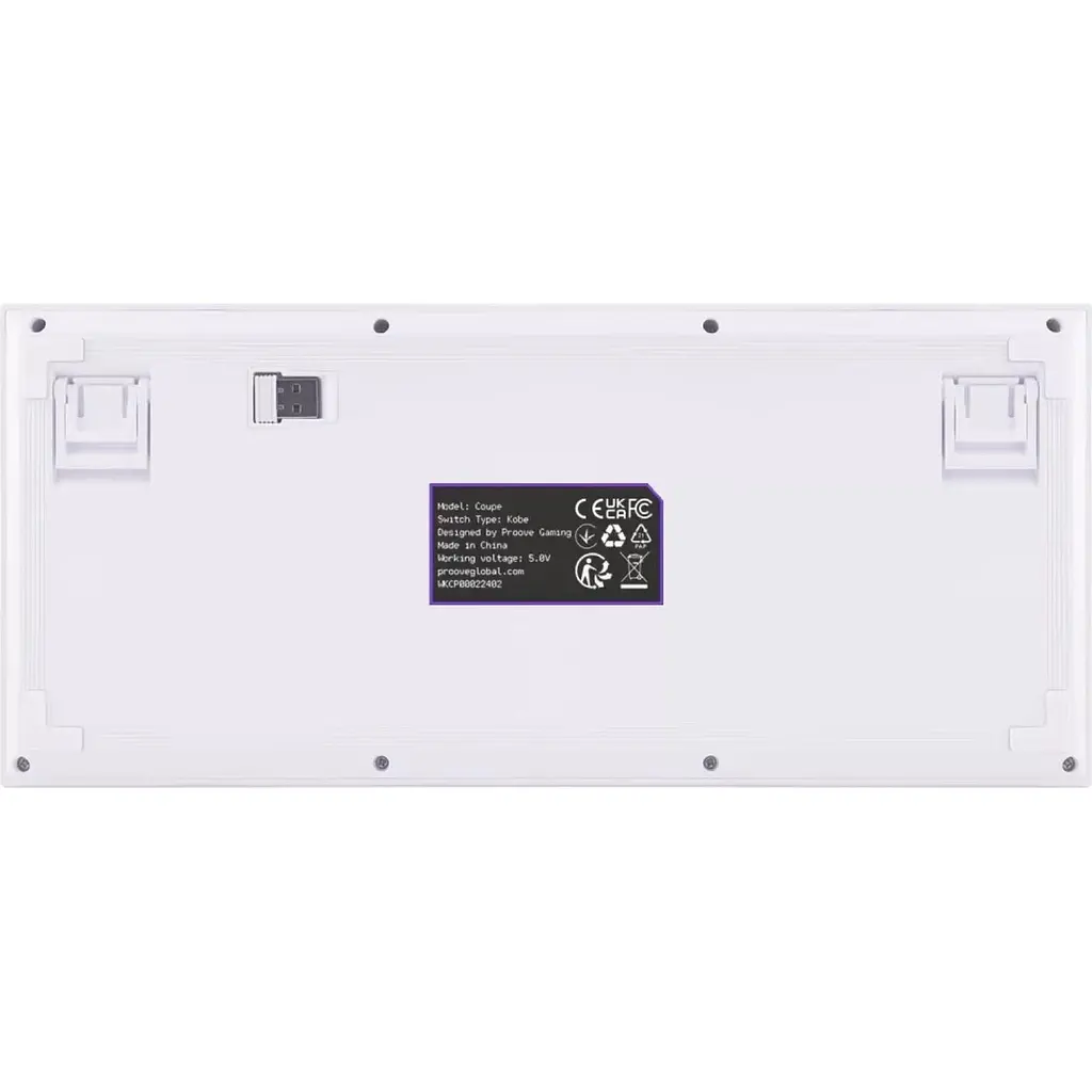 Клавіатура Proove Gaming Coupe (Ukraine Layout) White Purple (WKCP00022404) - фото 4