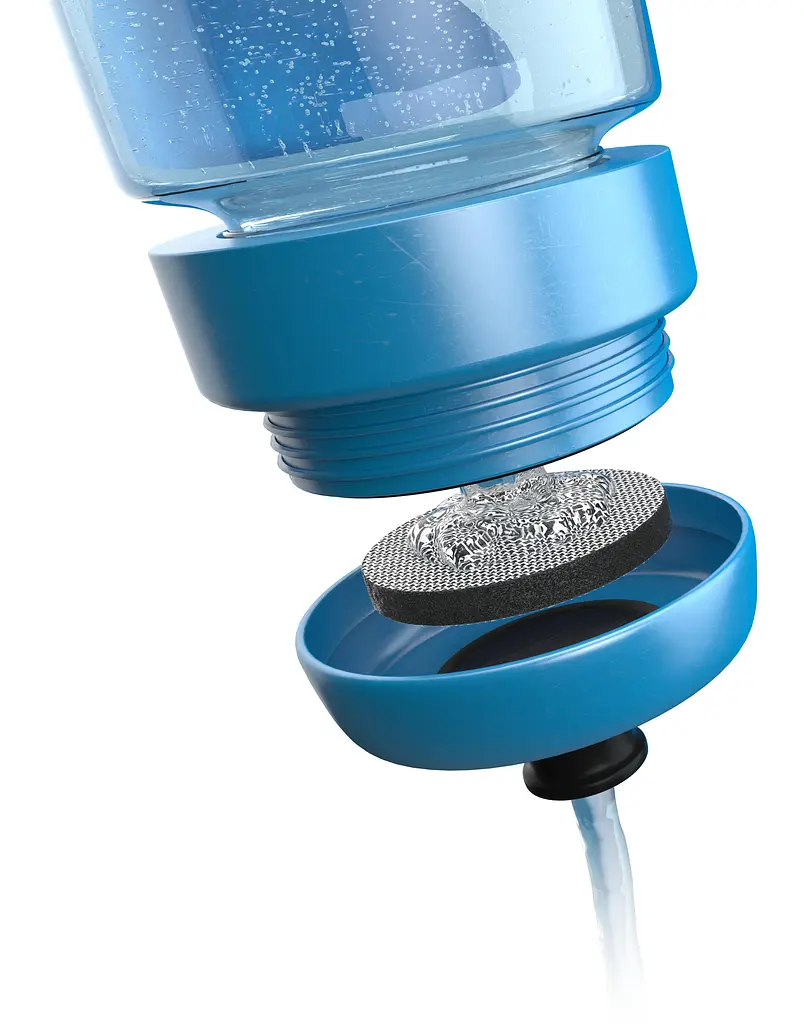 Фільтр-пляшка Brita Active 600 мл блакитна (1020336) - фото 3
