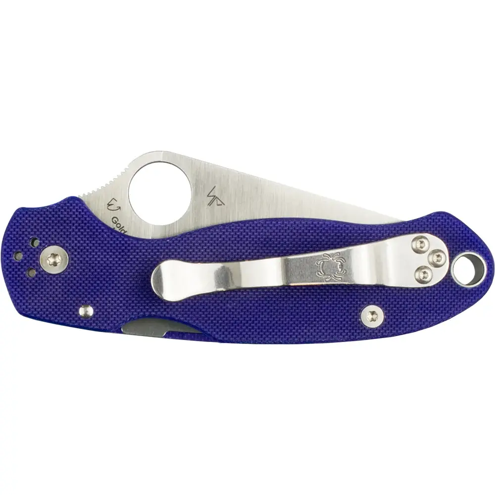 Ніж Spyderco Para 3 Dark blue - фото 3