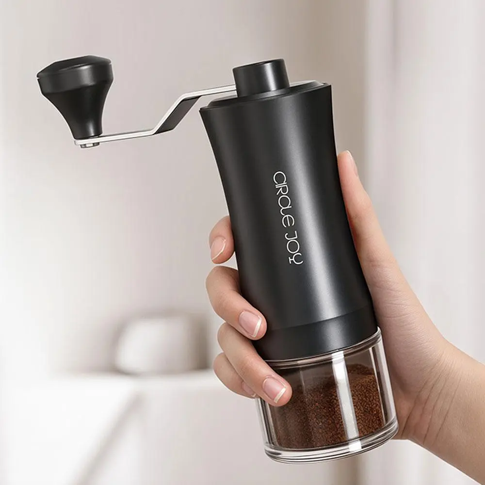 Кавомолка ручна Xiaomi Circle Joy Coffee Grinder (CJ-SMDJ01) Чорна - фото 2