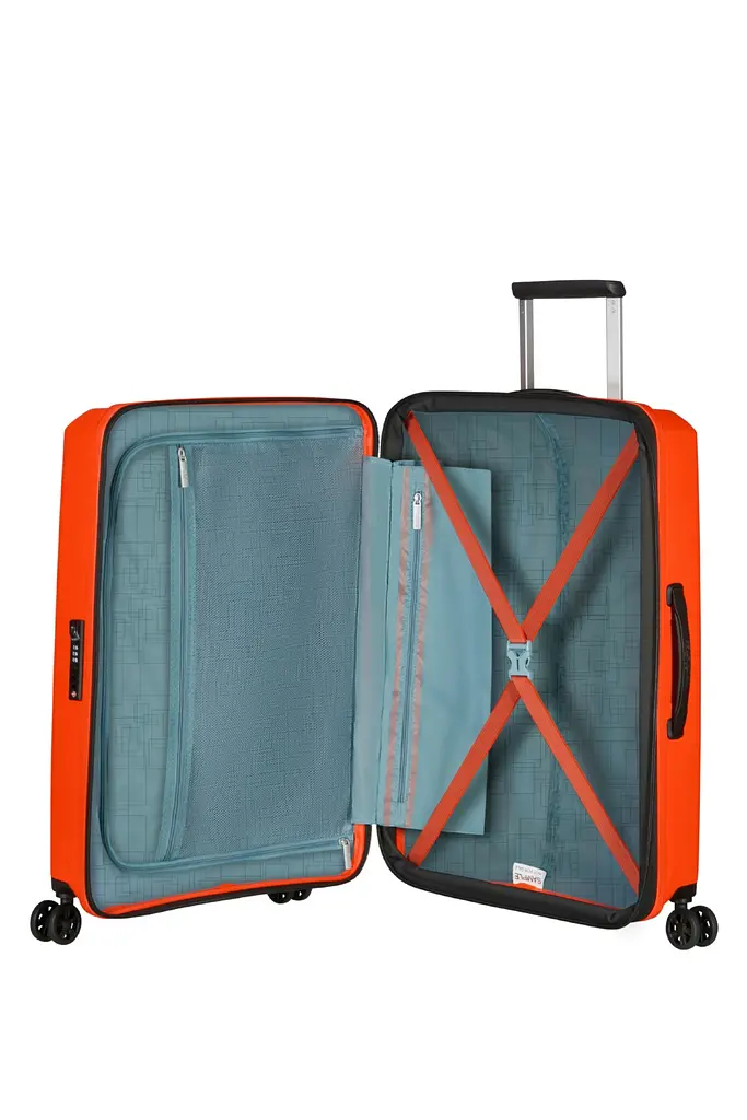 Валіза 67 См American Tourister AEROSTEP ORANGE 67x46x26(29) MD8*96002 - фото 9