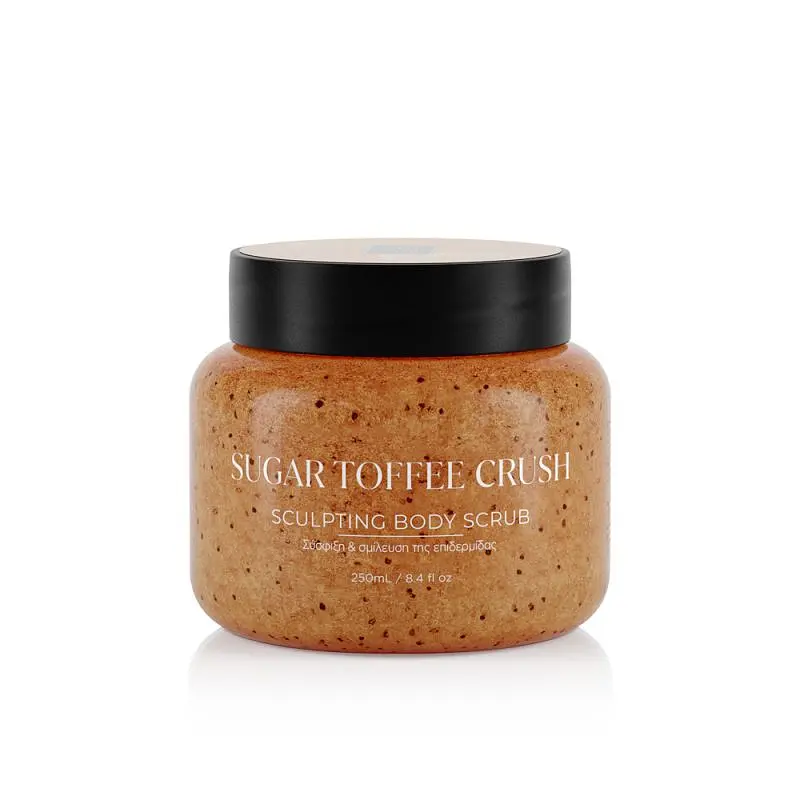 Скраб для тіла для пружності та гладкості шкіри LAVISH CARE BODY SCRUBS - SUGAR TOFFEE CRUSH з ароматом ірисок, 250 мл