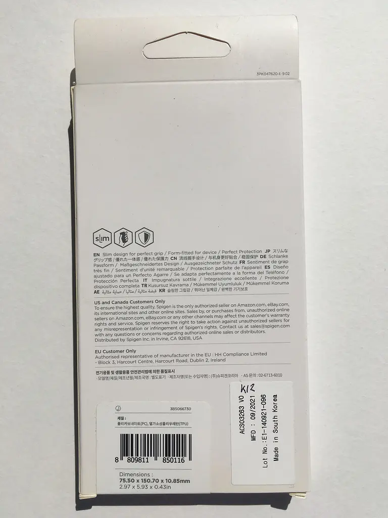 Оригінальний протиударний чохол для iPhone 13 Pro (6.1") Spigen Ultra Hybrid Red Crystal (ACS03263) - фото 4
