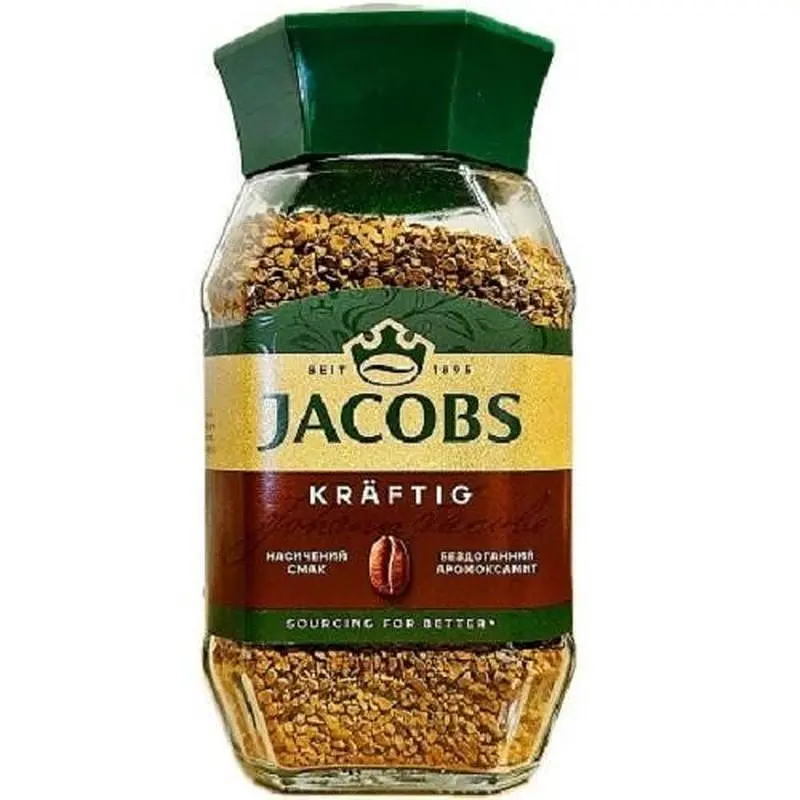 Кава розчинна Jacobs Kraftig 190 г