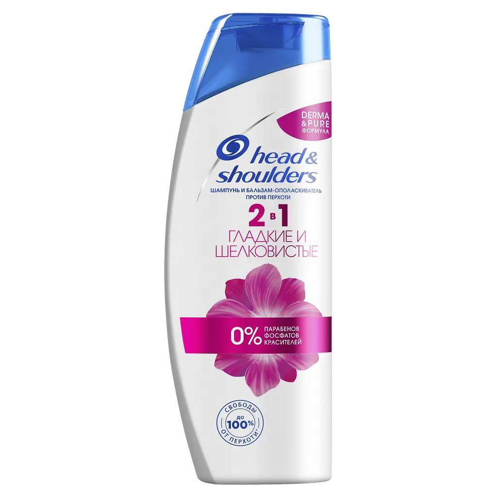 Шампунь-кондиціонер Head&Shoulders 2 в 1 Гладке та шовковисте, 400 мл - фото 2