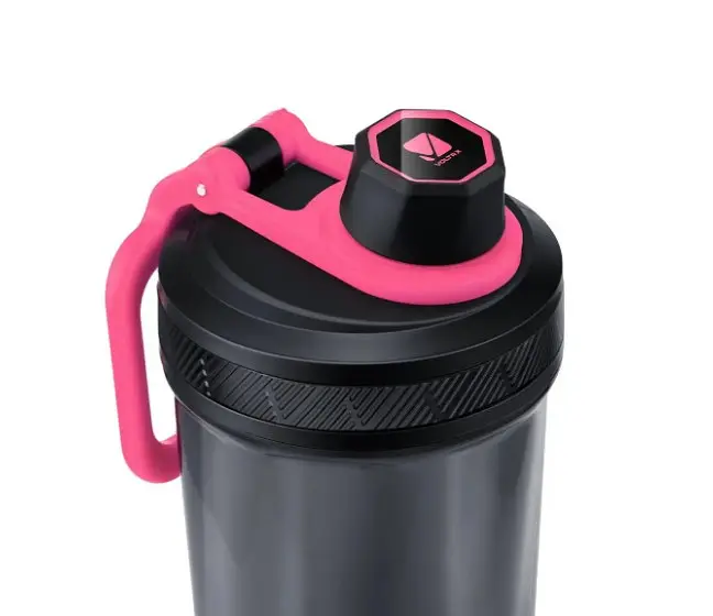 Шейкер спортивный электрический VOLTRX Gallium 600 мл Tritan Pink (Gallium_Pink) - фото 2