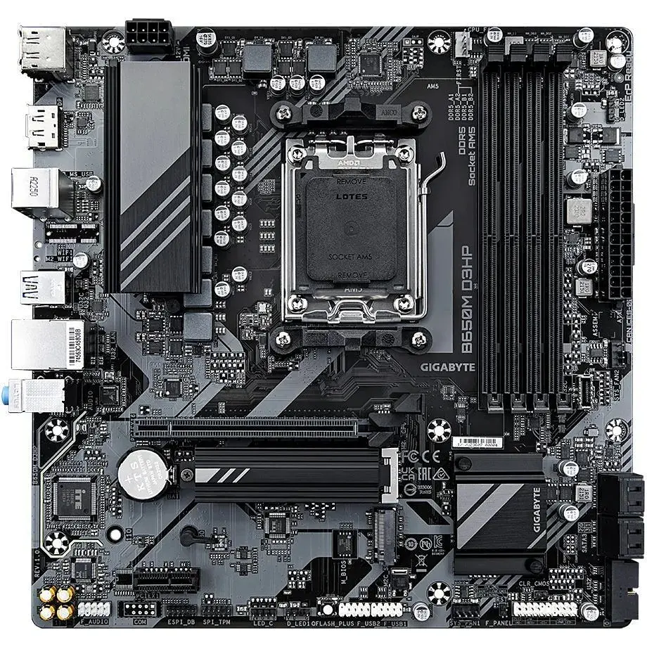 Материнська плата Gigabyte B650M D3HP [139977] - фото 2