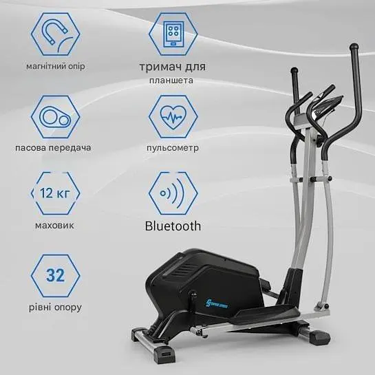 Эллиптический кросс-тренажер Capital Sports Helix-Line (10035175) - фото 4