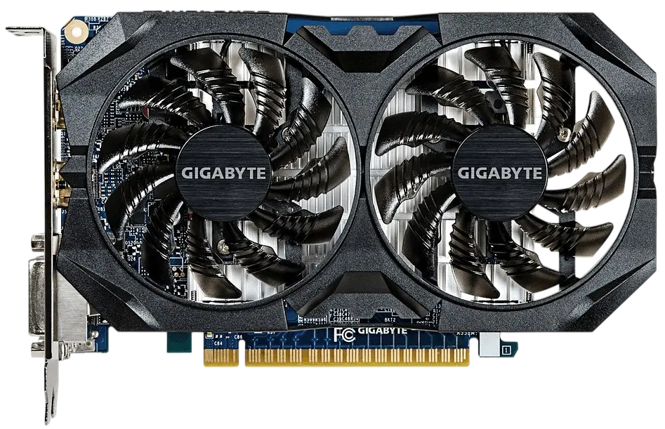 Відеокарта GeForce GTX 750 Ti 2GB Gigabyte WindForce OC (GV-N75TOC2-2GI) Б/В - фото 2