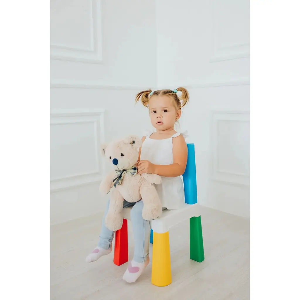 Комплект Poppet Color Blue: стілець + подушка на стілець 55x28x28 см (PP-003B-G) - фото 6
