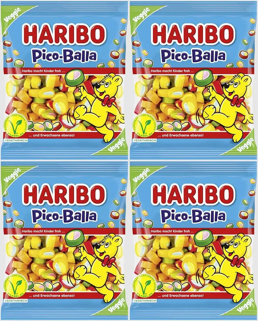 Жувальні цукерки Haribo Pico Balla 160г - фото 5