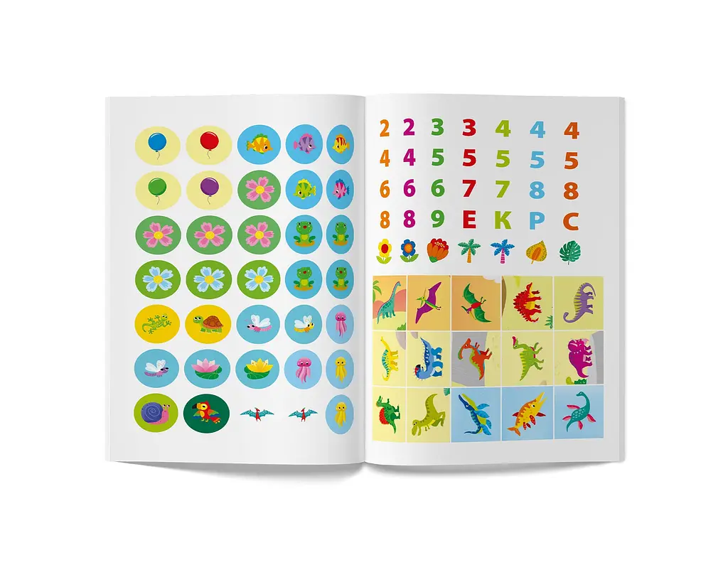 Книга Кристал Бук Activity book Парк динозаврів з наліпками (F00029939) - фото 6