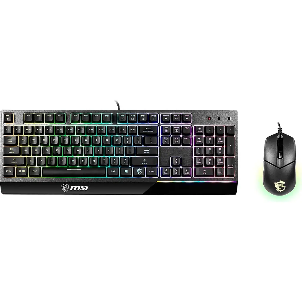 Комплект (клавиатура + мышь) MSI Vigor GK30 Combo Black UA (S11-04UA212-CLA) [122966] - фото 2