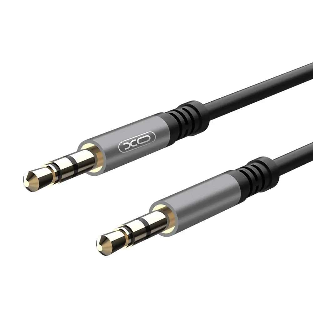 Кабель XO NB121 3.5 мм - 3.5 мм (M/M), 1 м, Black (6920680864591) - фото 2