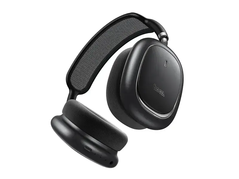 Навушники з мікрофоном Hoco W68 Calma ANC Metal Gray (6942007674003) - фото 3