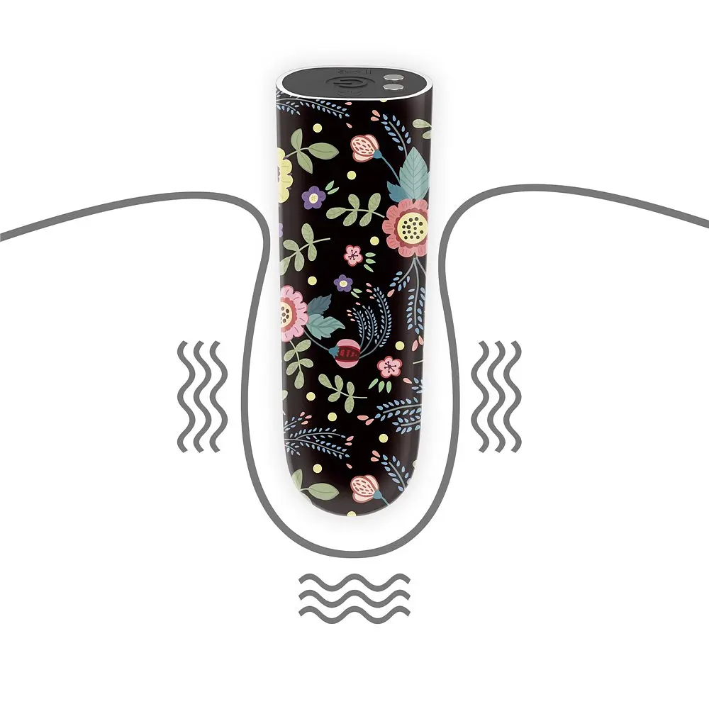 Вібратор для клітора Lovetoy Diana Massager 8.5 см (чорний) - фото 4