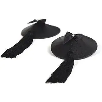 Пестіс Bijoux Indiscrets Burlesque pasties Original Black - фото 2