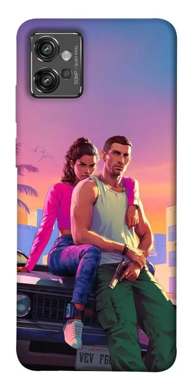 TPU чохол Demsky GTA VI Heroes для Motorola Moto G32