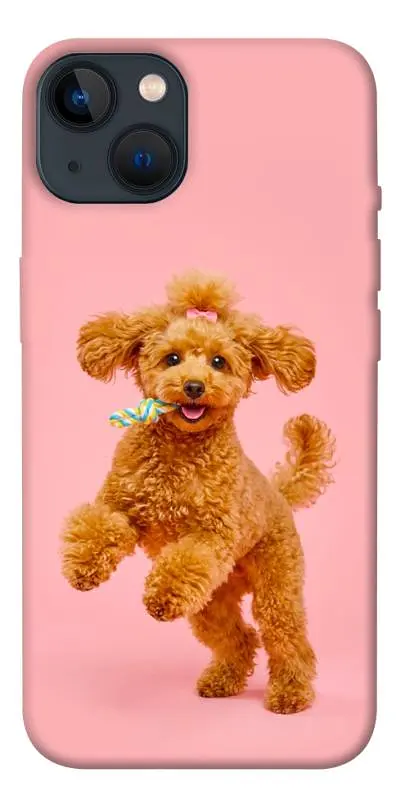 TPU чохол Demsky Happy poodle для Apple iPhone 13 (6.1")