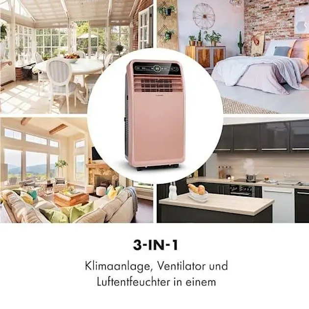 Кондиционер мобильный Klarstein Metrobreeze New York Smart 12000 BTU/3,5 кВт (10035802) - фото 5