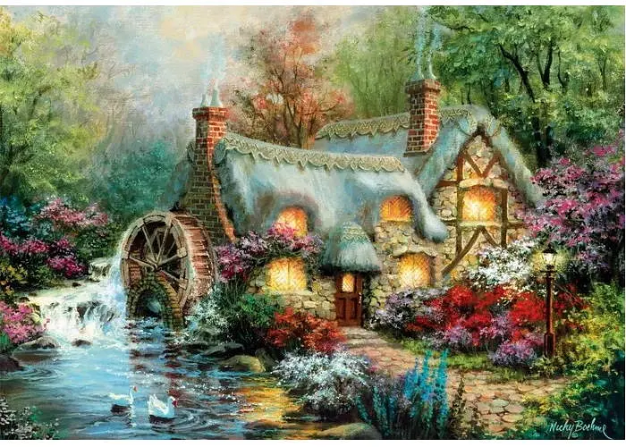 Пазл Clementoni High Quality Collection: Заміський відпочинок, Нікі Боем (High Quality Collection - Country Retreat Puzzle - 1500 pcs.), 1500 ел. (31711) - фото 2