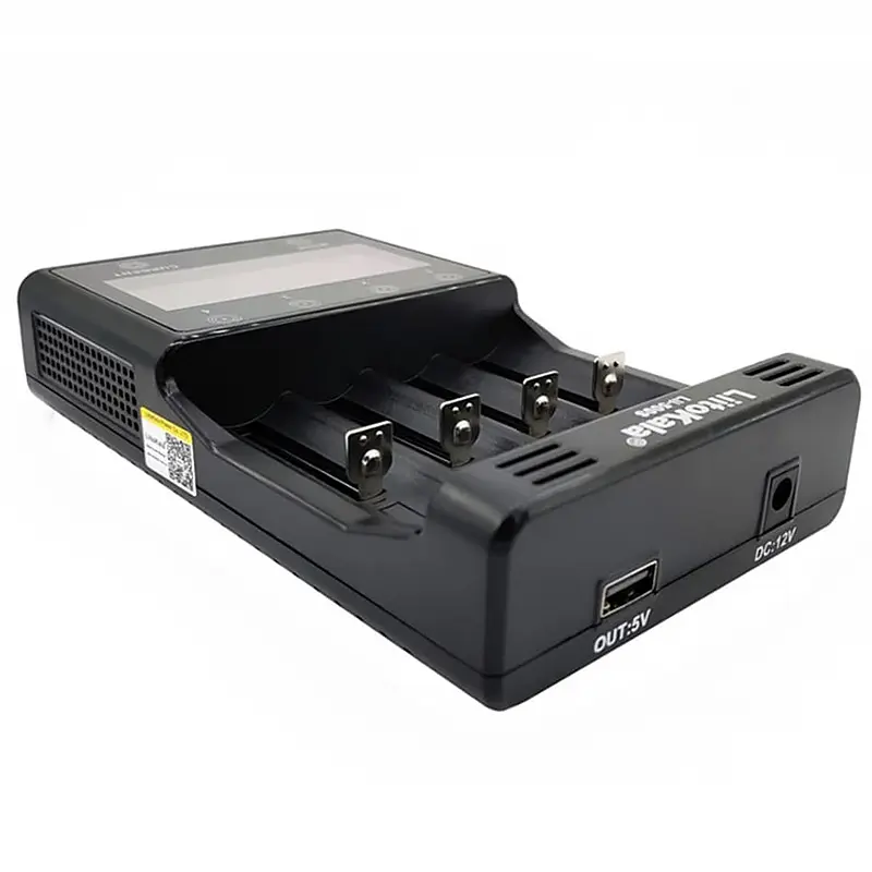 Зарядний пристрій LiitoKala Lii-500S, 4x(Lion/NiMH/NiCd), Power Bank, discharge function, display - фото 3