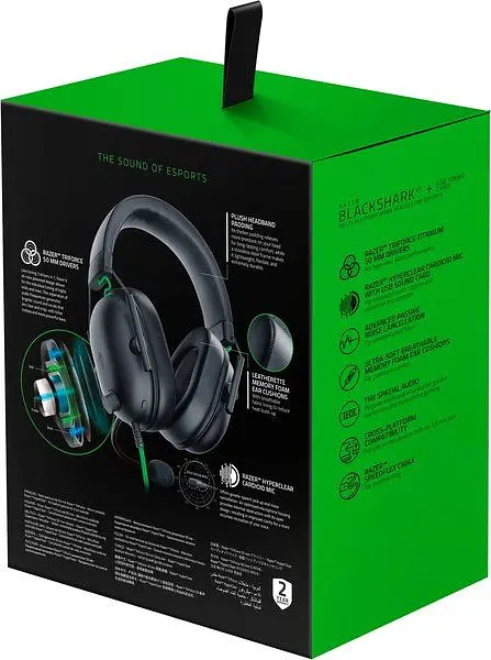 Ігрові навушники Razer Blackshark V2 X (RZ04-03240100-R3M1) [53874] - фото 7