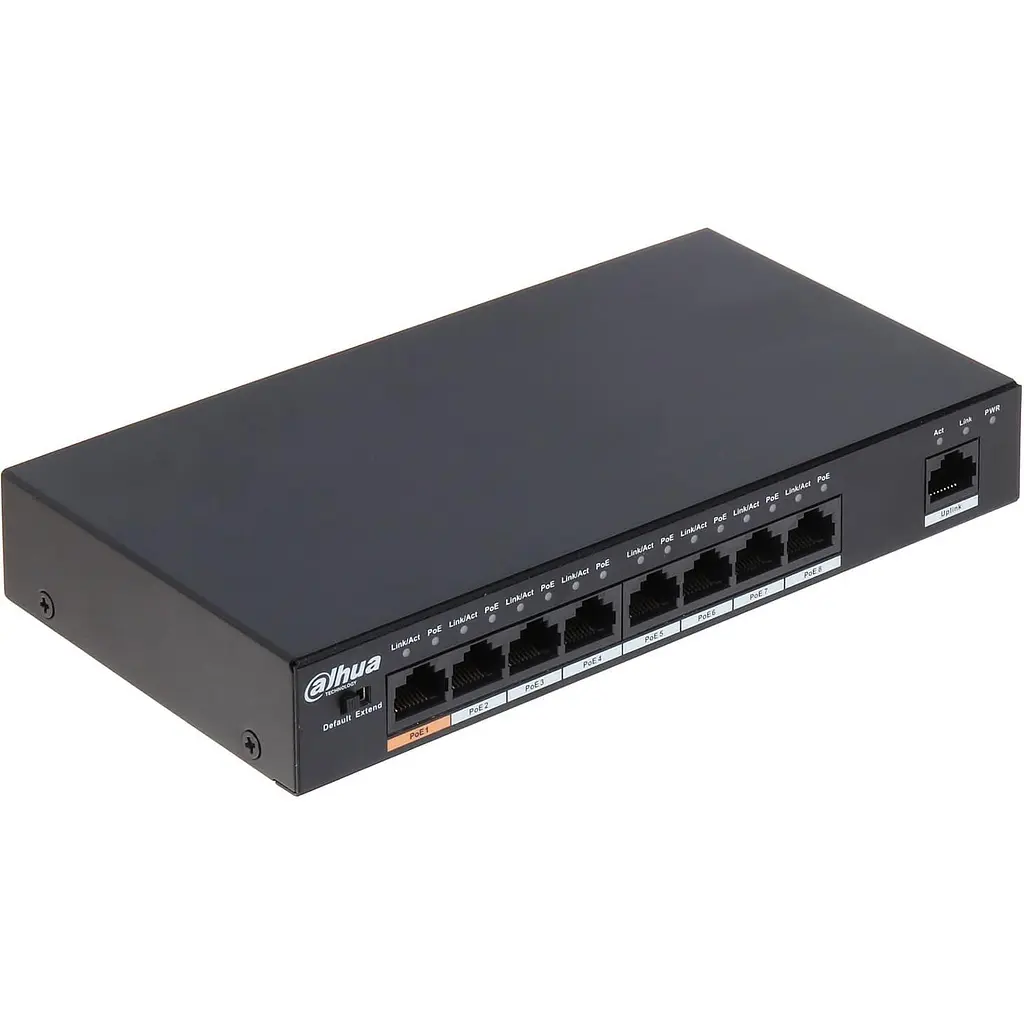 Коммутатор Dahua Technology DH-PFS3009-8ET1GT-96 (DH-PFS3009-8ET1GT-96) - фото 2