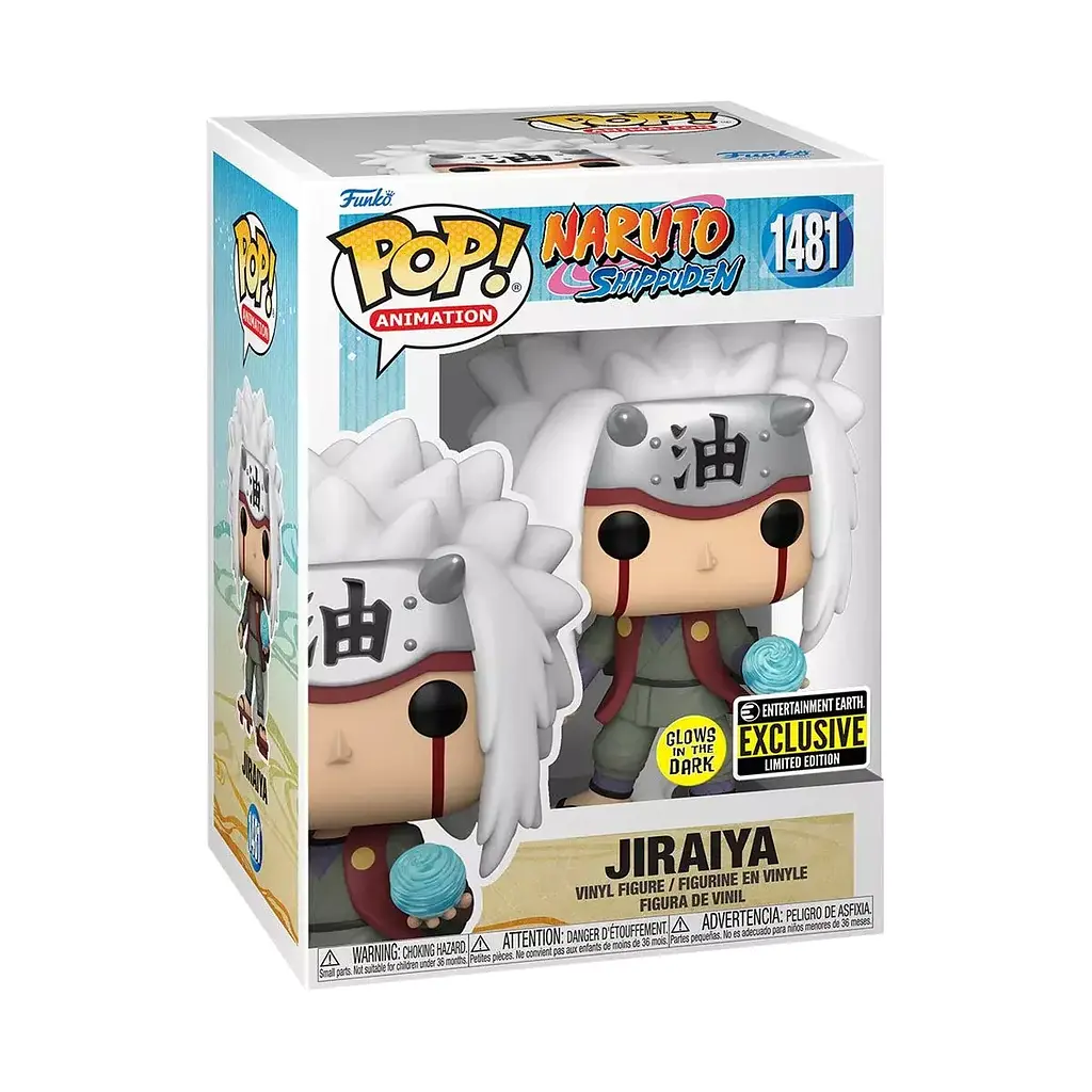 Фигурка Funko Pop Фанко Поп Наруто Джирайя Naruto Jiraiya Exclusive 10 см N J 1481 - фото 4