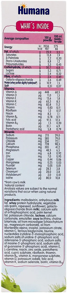Суха молочна суміш Humana AntiColik c пребіотиками 300 г - фото 4