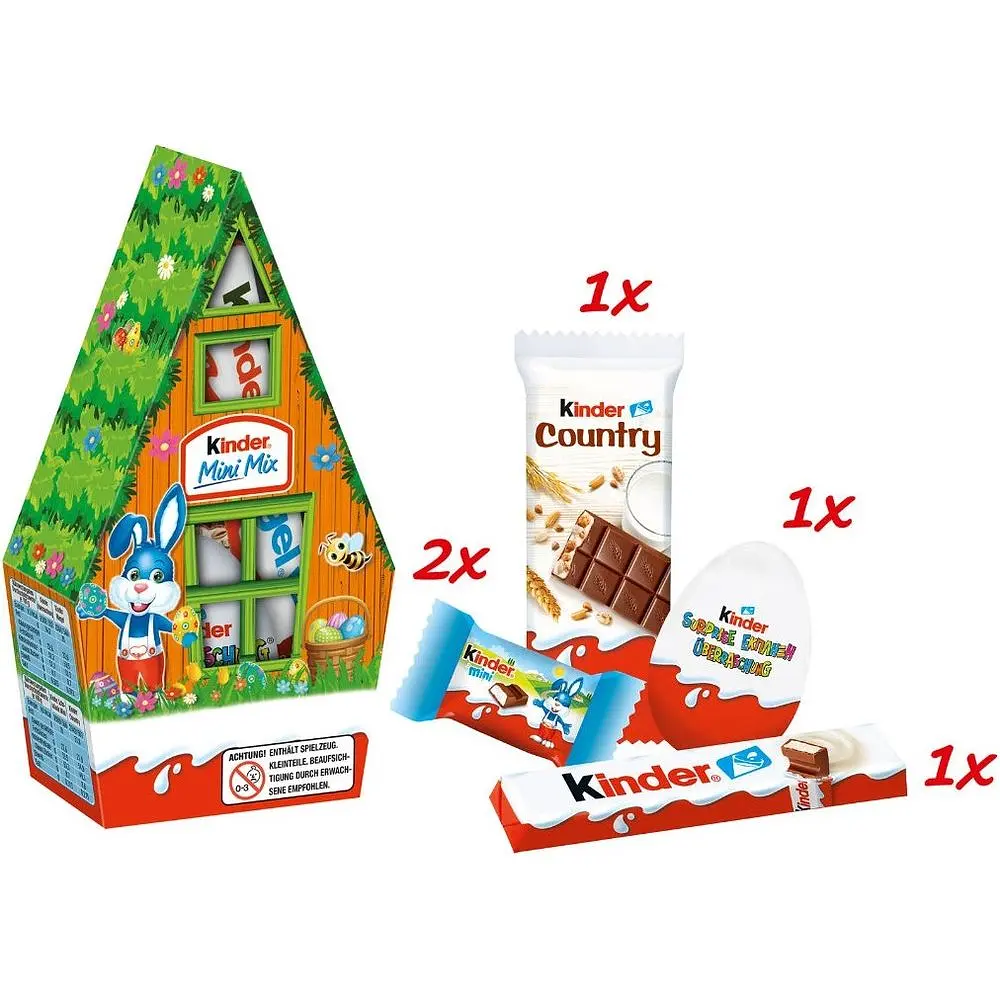 Набір цукерок Kinder Mini Mix House Easter 76 г - фото 2
