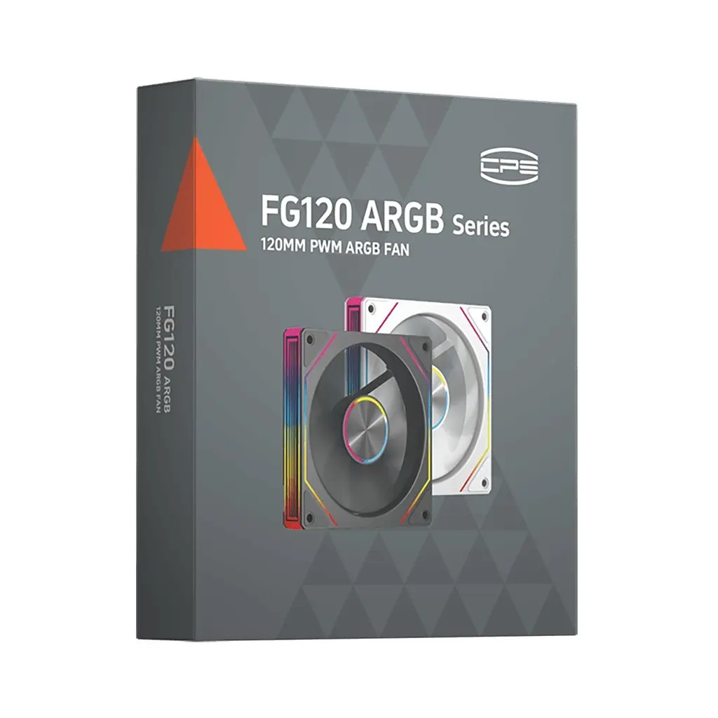 Кулер до корпусу PcCooler Вентилятор реверсний PCCOOLER FG120R ARGB BK чорний для корпусу 1 (FG120R ARGB BK) - фото 6