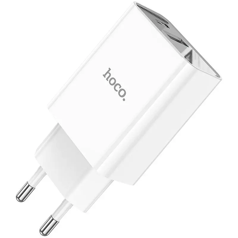 Мережевий зарядний пристрій Hoco C100A PD20W+QC3.0 White [769800] [76039] - фото 4
