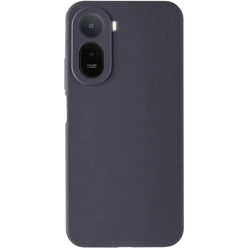 Чохол Silicone Cover Lakshmi Full Camera (AAA) для Xiaomi Redmi A7 Pro 4G / Poco C81 Сірий / Dark Gray - фото 2