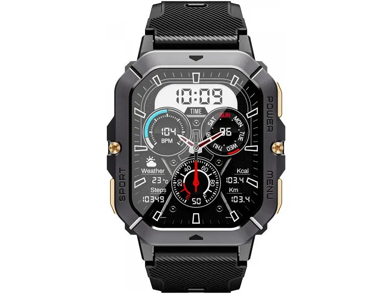 Смарт-годинник Oukitel BT101 Black - фото 3