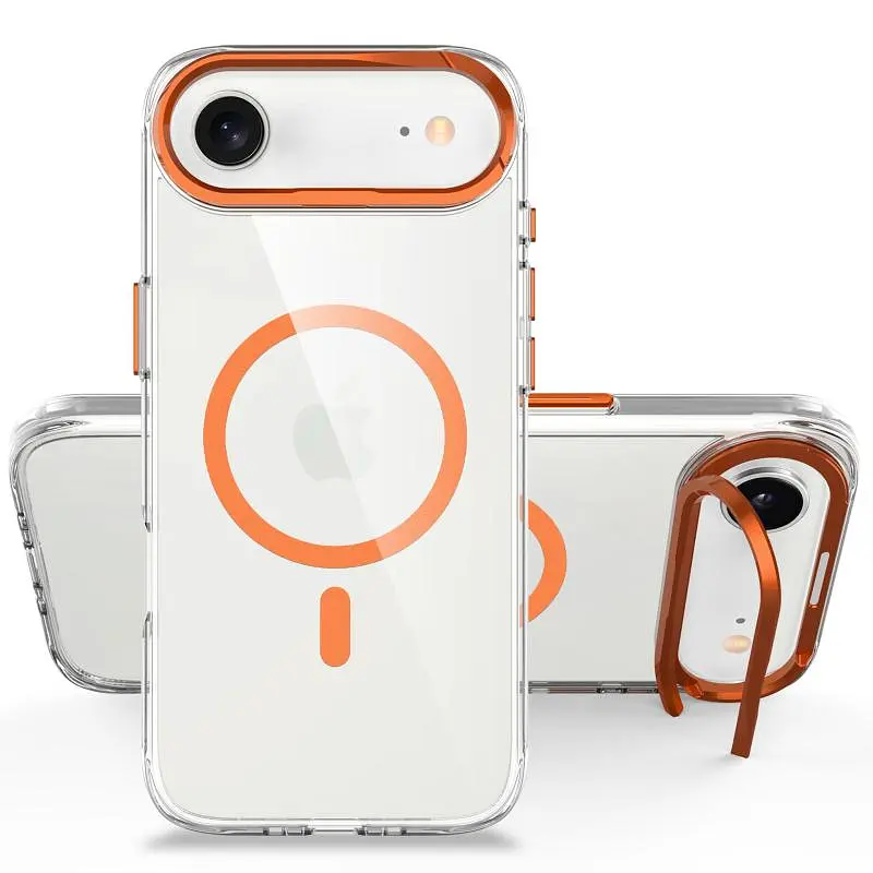 Чохол Epik TPU Space Case Apex with MagSafe для Apple iPhone 17 Air 6.5" Papaya - фото 3
