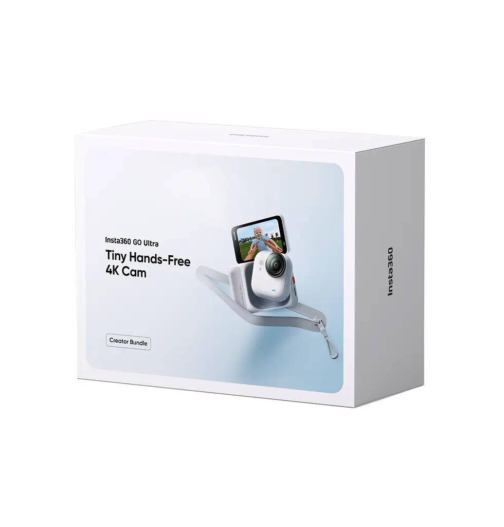 Екшн-камера Insta360 GO Ultra Creator Bundle (Arctic White) - фото 2