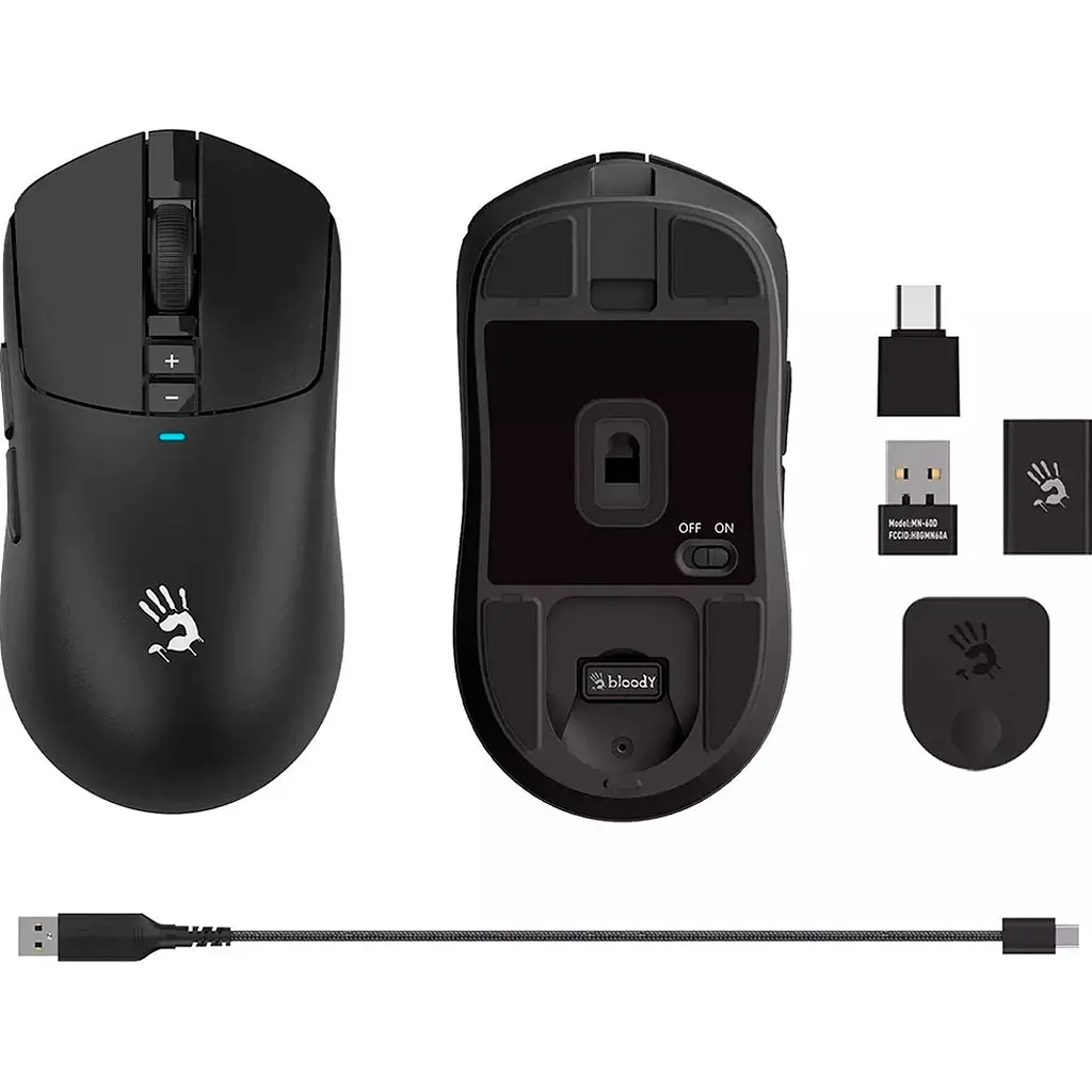 Мышь Bloody R72 Pro Wireless Black [122465] - фото 7