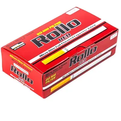 Гільзи Rollo Extra Slim 5.5х20 мм Red 200 шт. - фото 2