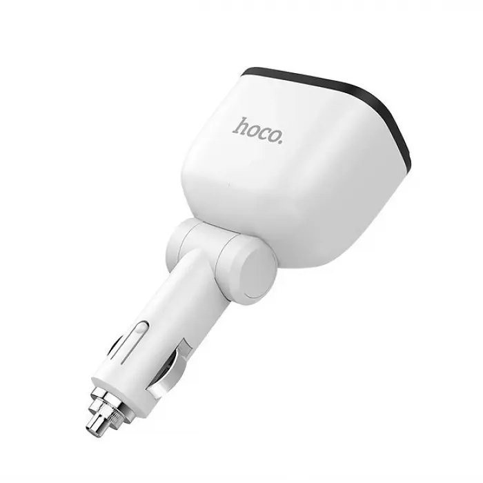 Автомобільна зарядка від прикурювача біла HOCO Z28 Power Ocean 2 USB 3.1A - фото 5