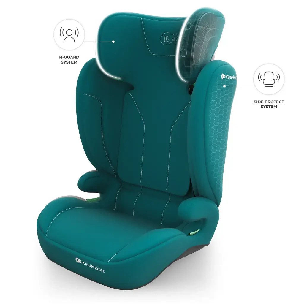 Автокрісло Kinderkraft i-Spark 2 Plus i-Size Green (KCISPA02GREPL00) - фото 4
