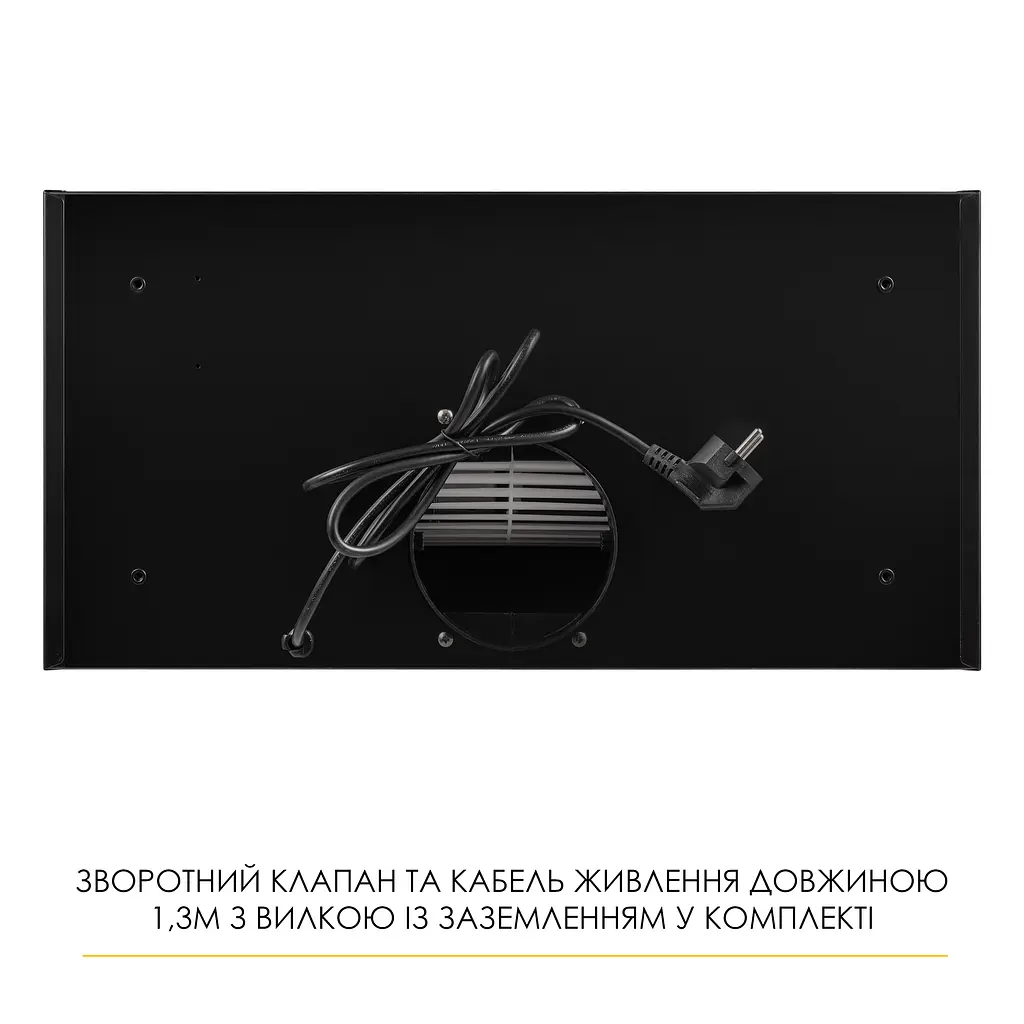 Витяжка повновбудована WEILOR LUMINA WBG 65 BLACK - фото 13