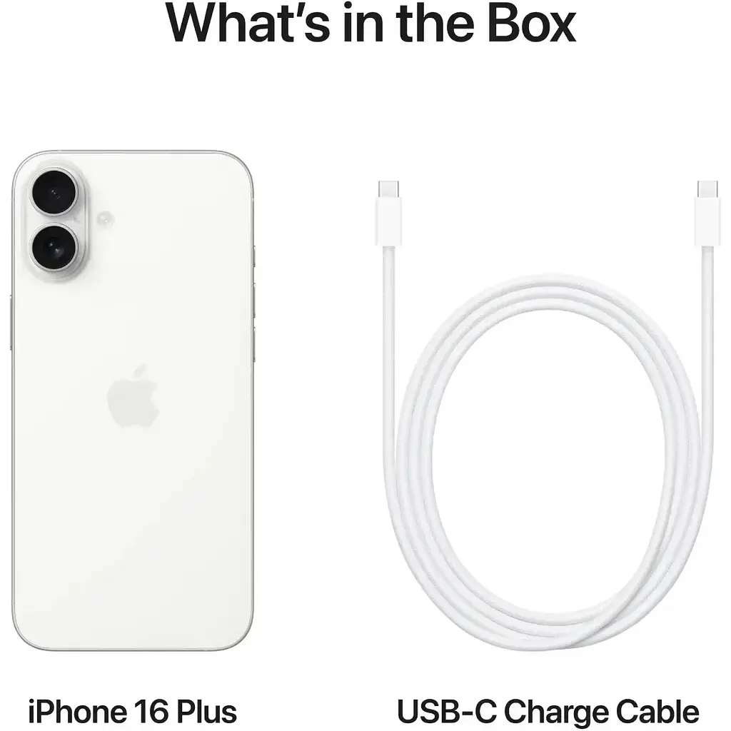 Смартфон Apple iPhone 16 Plus 512GB White (MY1X3) [114848] - фото 8