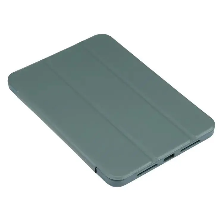 Чехол-книжка BeCover Tri Fold Soft TPU для Apple iPad Mini 7 2024 Dark Green (712445) - фото 5
