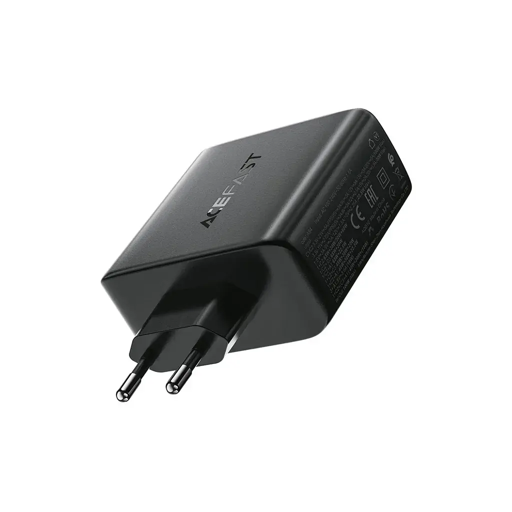 Зарядний пристрій Acefast 4xUSB 100W (3xUSB-C+USB-A) Gan A94 Fast Charger Black (6974316283133) - фото 4