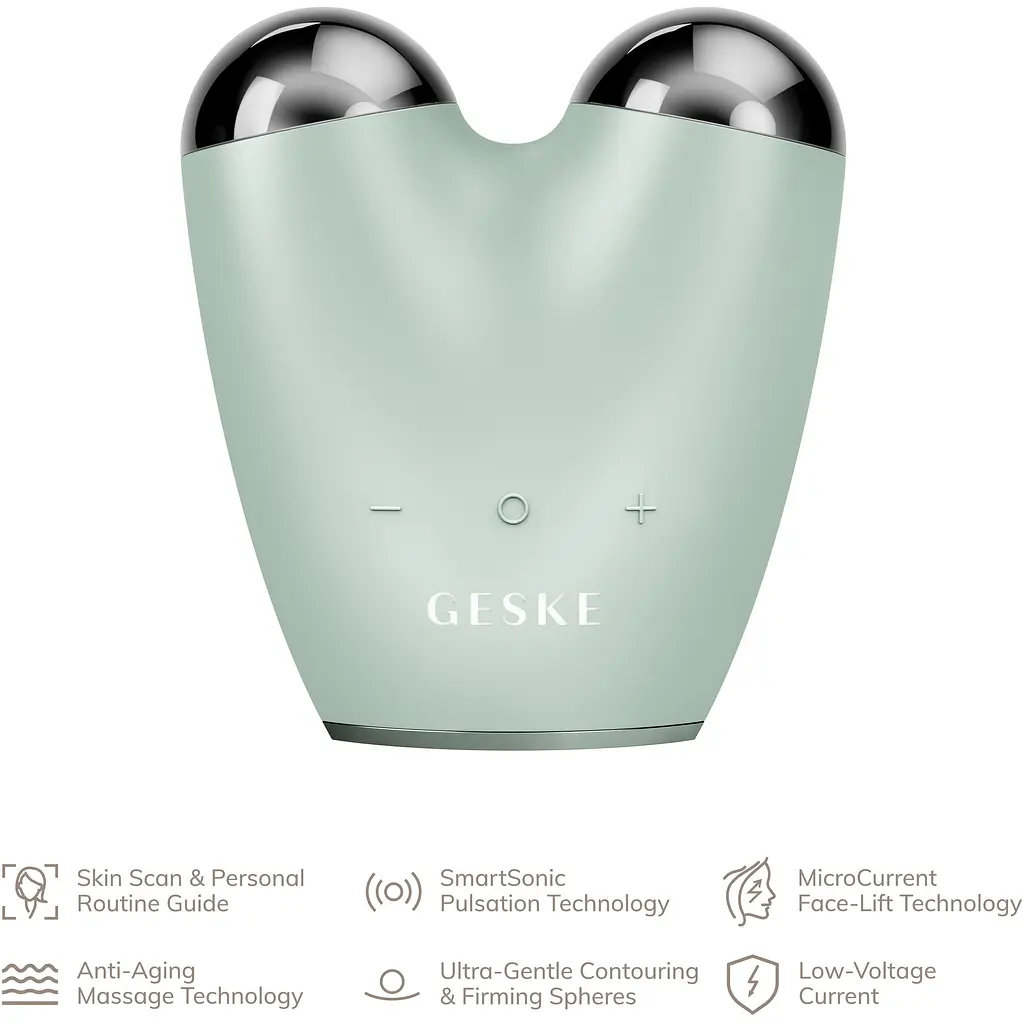Подтягиватель лица Geske MicroCurrent Face-Lifter 6 в 1 микротоковый зеленый - фото 4