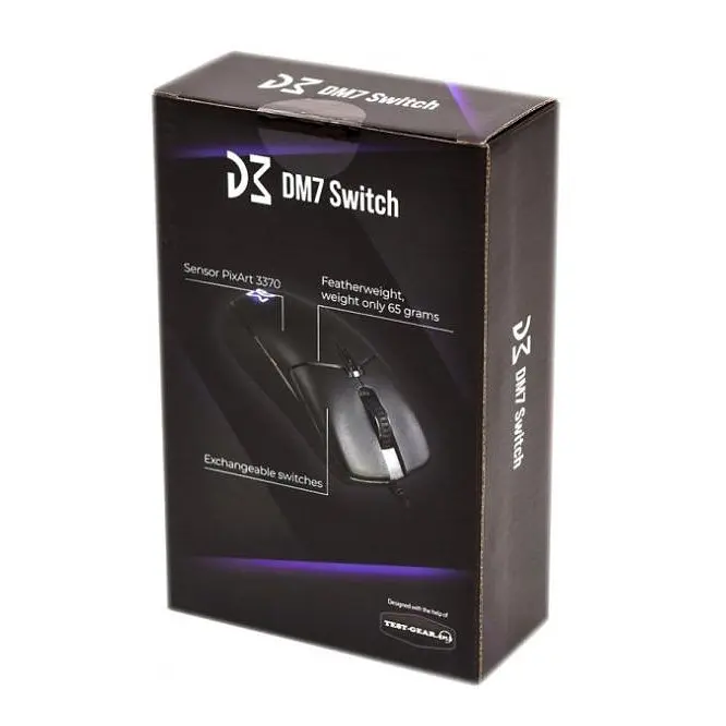 Миша Dream Machines DM7 Switch Kailh Black - фото 9