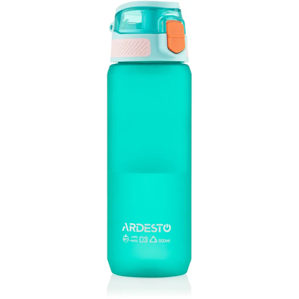 Бутылка для воды Ardesto Matte 800 мл голубая (AR2281MB) - фото 4