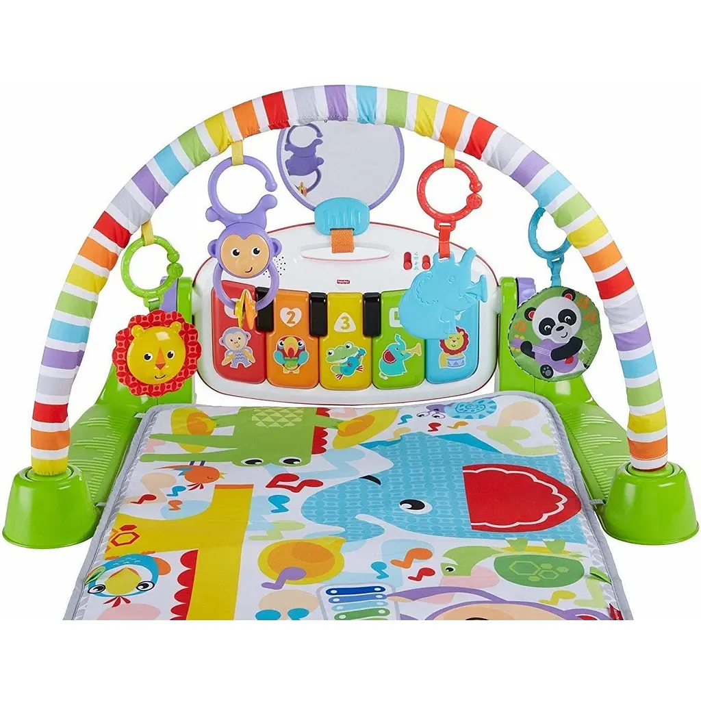 Килимок-ігровий центр Fisher-Price з технологією Smart Stages Натискай та грай, англ. мова (FWT18) - фото 4
